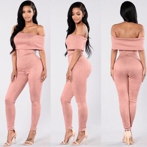 Pink jumpsuit